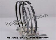 Mitsubishi 4D34 Piston Halkası Kitleri Için 104mm DIA Mitsubishi OEM ME - 997237