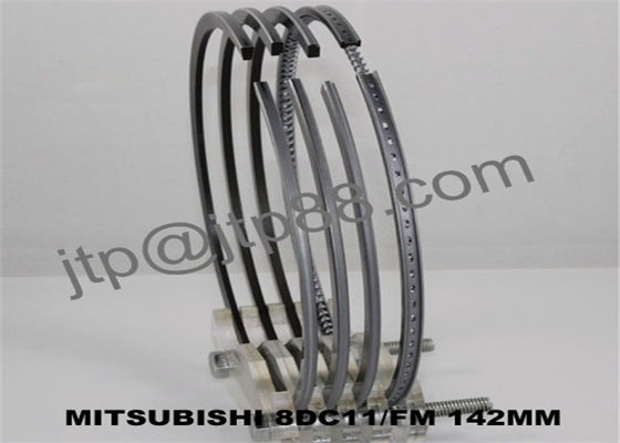 Motor pistonu ve piston segmanı Mitsubishi 8DC11 ME090586 / 999990 142 * 3.306 * 3 * 3 * 5
