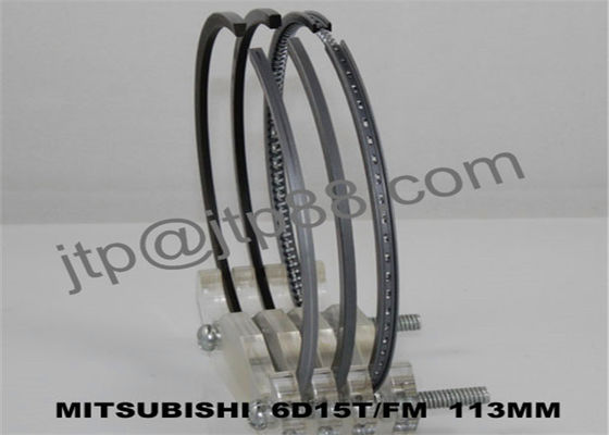 Mitsubishi Fuso Fighter Damperli Kamyon için 6D15 113mm Motor Piston Halkaları