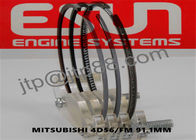 OEM MD168293 Dizel Motor Piston Halkaları Boyutu 91.1 * 4.0 * 4.1 4D56 Çapı 91.1mm