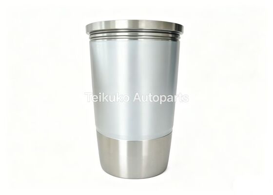 Ekskavatör Motoru Piston Silindir Liner Gümüş Siyah Gri Ağır Güçlü Motor Bileşenleri Ekskavatör Uygulamaları için Uygun