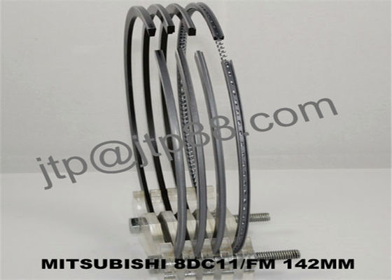Motor pistonu ve piston segmanı Mitsubishi 8DC11 ME090586 / 999990 142 * 3.306 * 3 * 3 * 5
